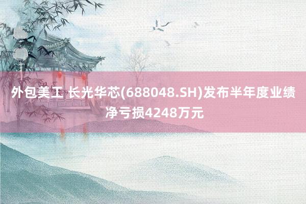 外包美工 长光华芯(688048.SH)发布半年度业绩 净亏损4248万元